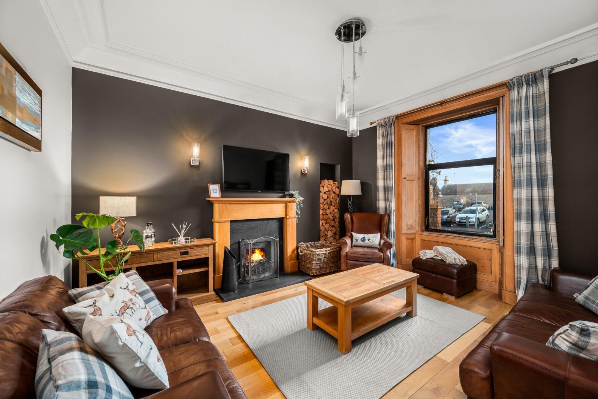 Fontain House: 4 Bedroom Victorian Villa Blairgowrie and Rattray Exteriör bild